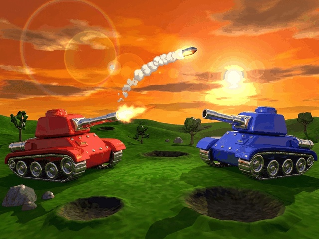 Naff Tank title screen