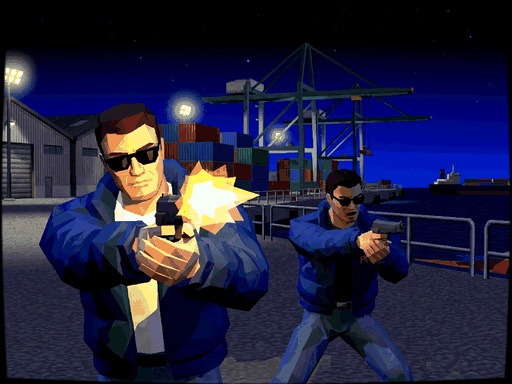 Virtua Naff title screen